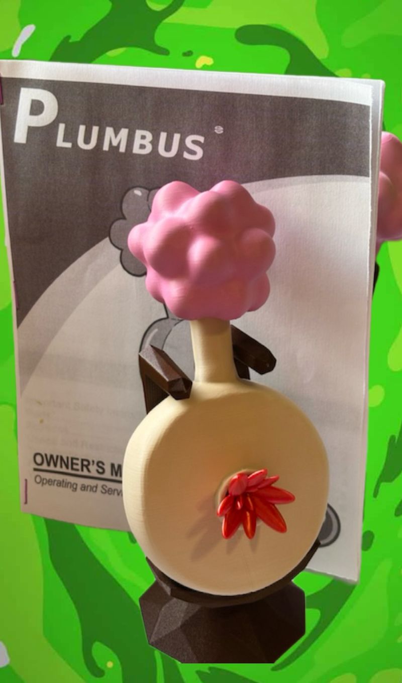 Plumbus – com manual de instruções (Rick and Morty)